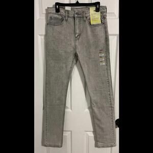 Levi’s Men’s 32x34 Light Gray Wash 510 Skinny Jeans New With Tags